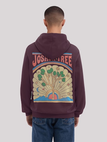 Sweat-shirt 'US National Parks Joshua Tree' F4NT4STIC en rouge : devant