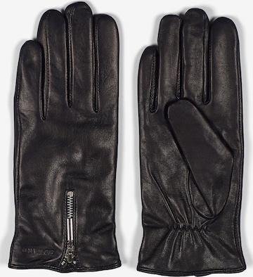 Gants 'Women's Leather Gloves Hannah Black' Howard London en noir : devant