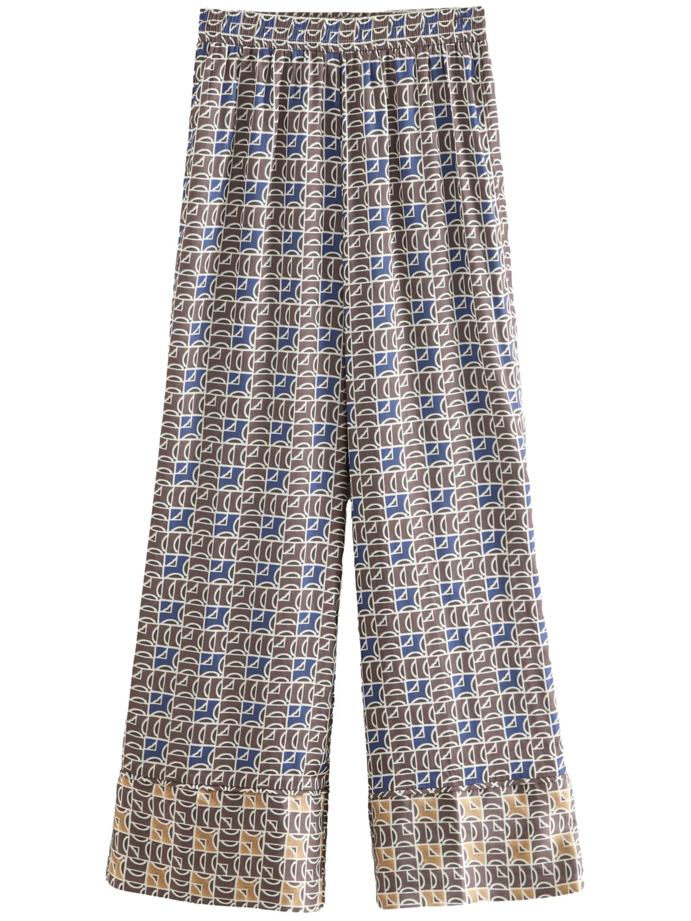 Next Широкий Штаны в Синий: спереди