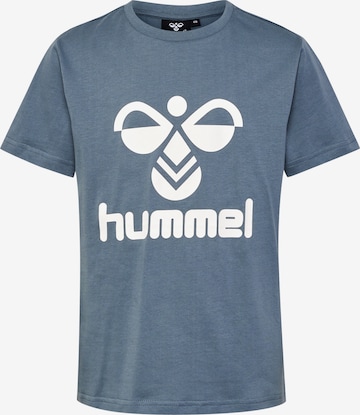 Hummel T-shirt 'Tres' i blå: framsida