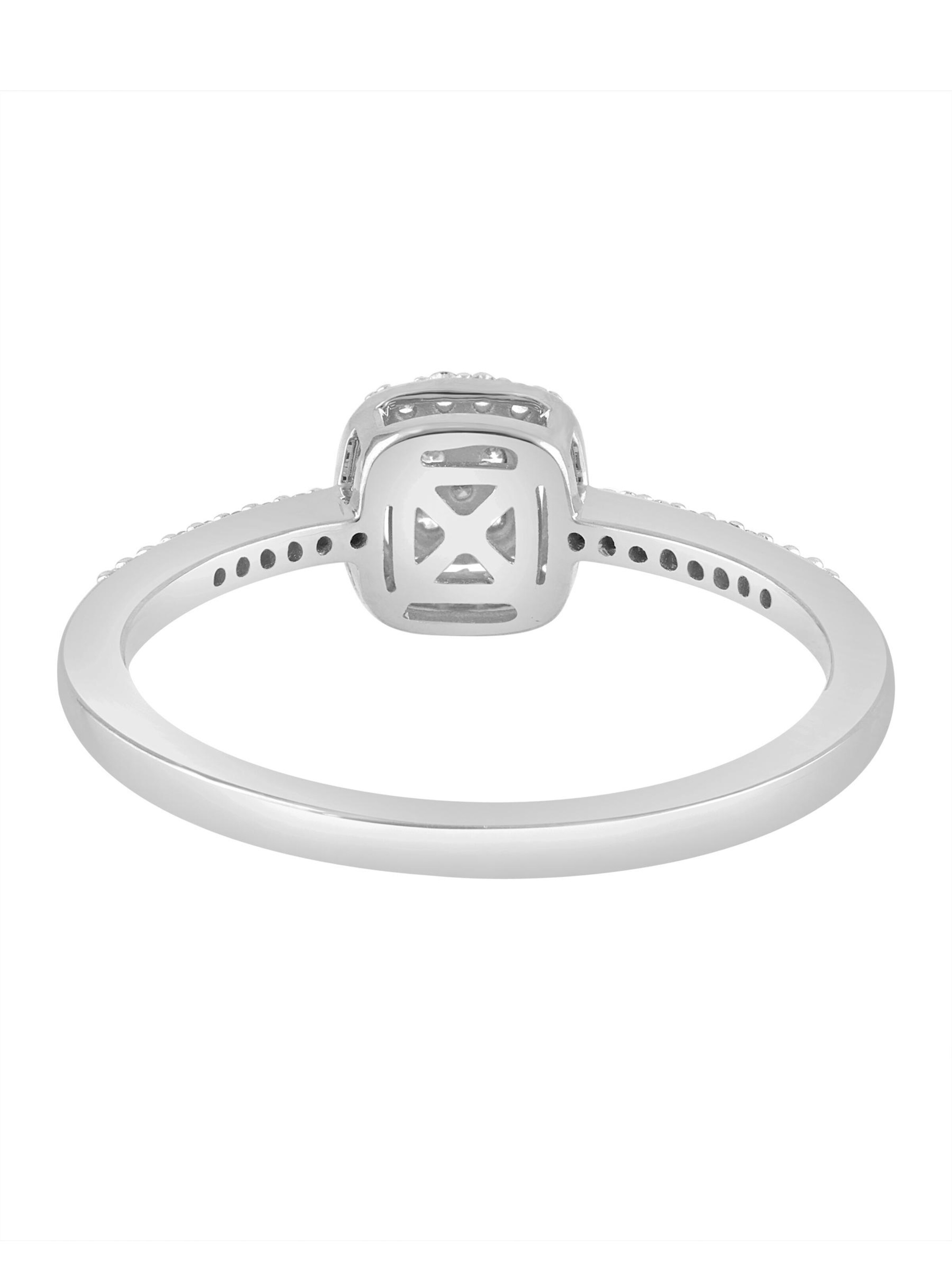 Diamant Exquis Ring in Silver