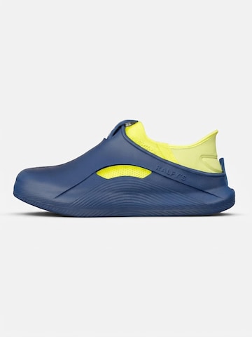 RALFY'S Classic Flats 'N1 Combo' in Yellow: front