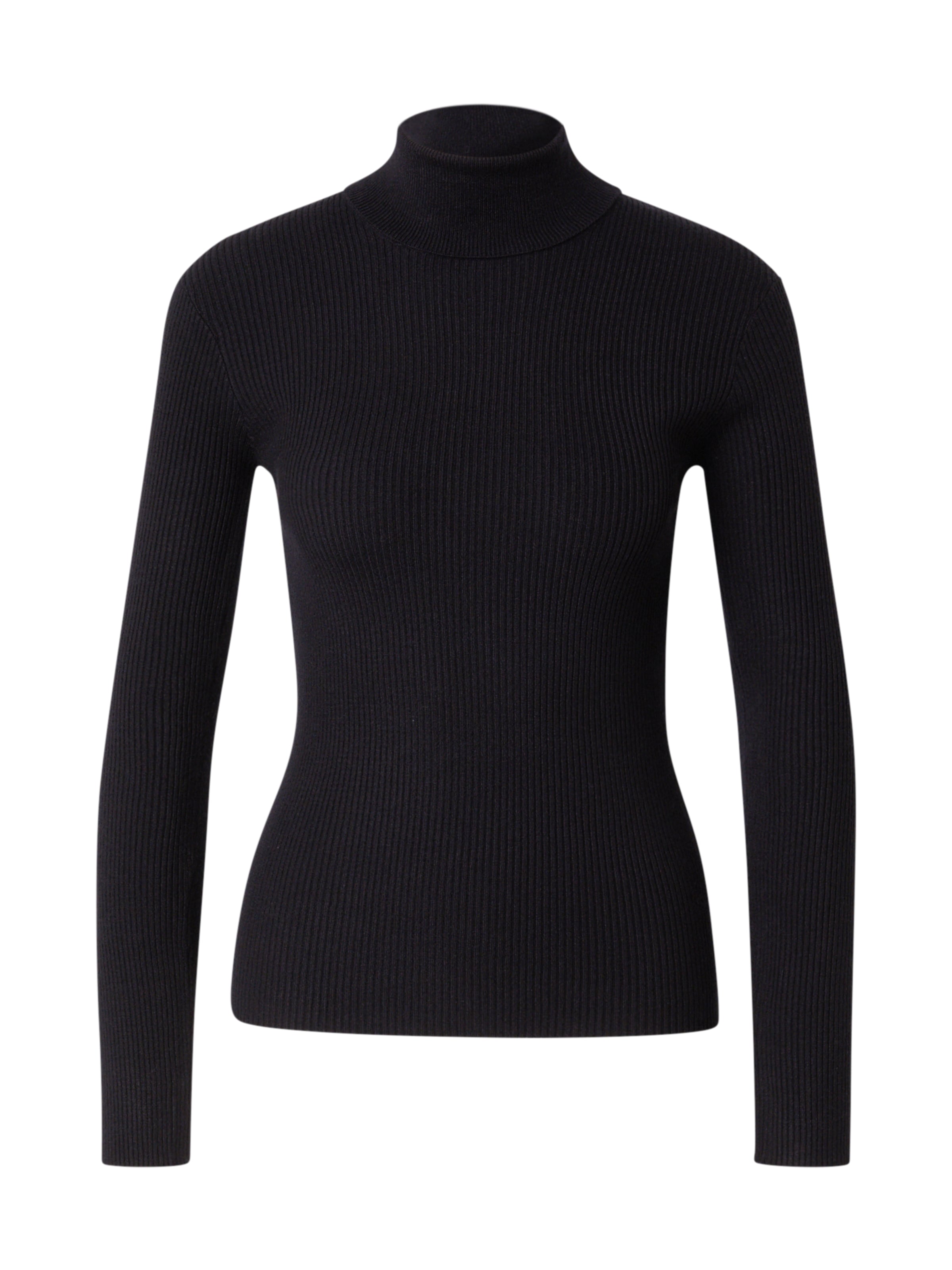 PIECES Pullover in Schwarz: Vorderseite