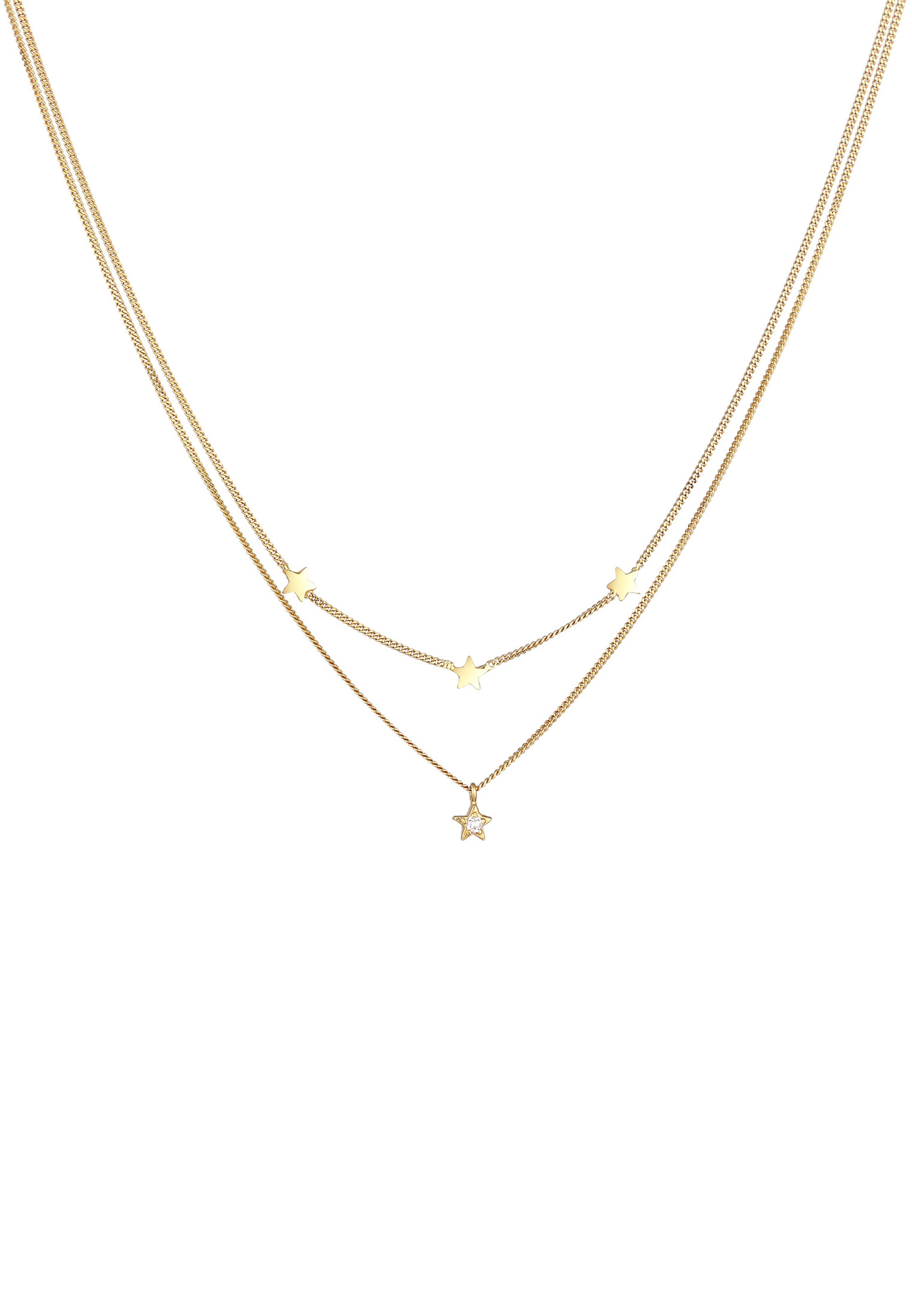 Chaîne 'Weihnachten' ELLI en or : devant