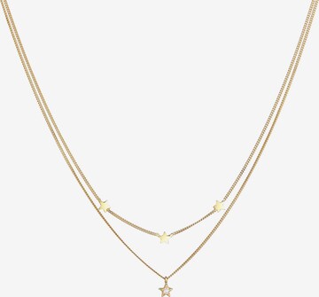 ELLI Necklace 'Weihnachten' in Gold: front