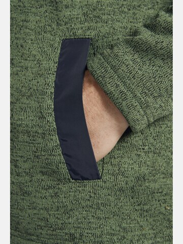 Jan Vanderstorm Zip-Up Hoodie ' Asva ' in Green