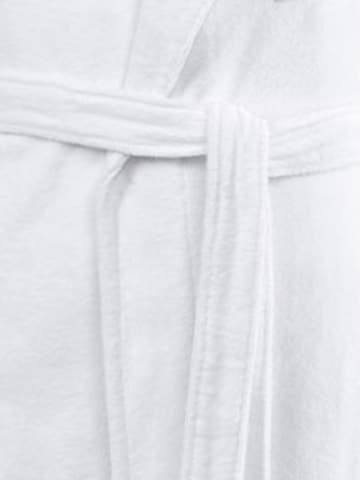 LACOSTE Long Bathrobe 'LRENE' in White