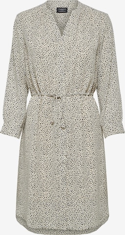 SELECTED FEMME Shirt Dress 'Damina' in Beige: front