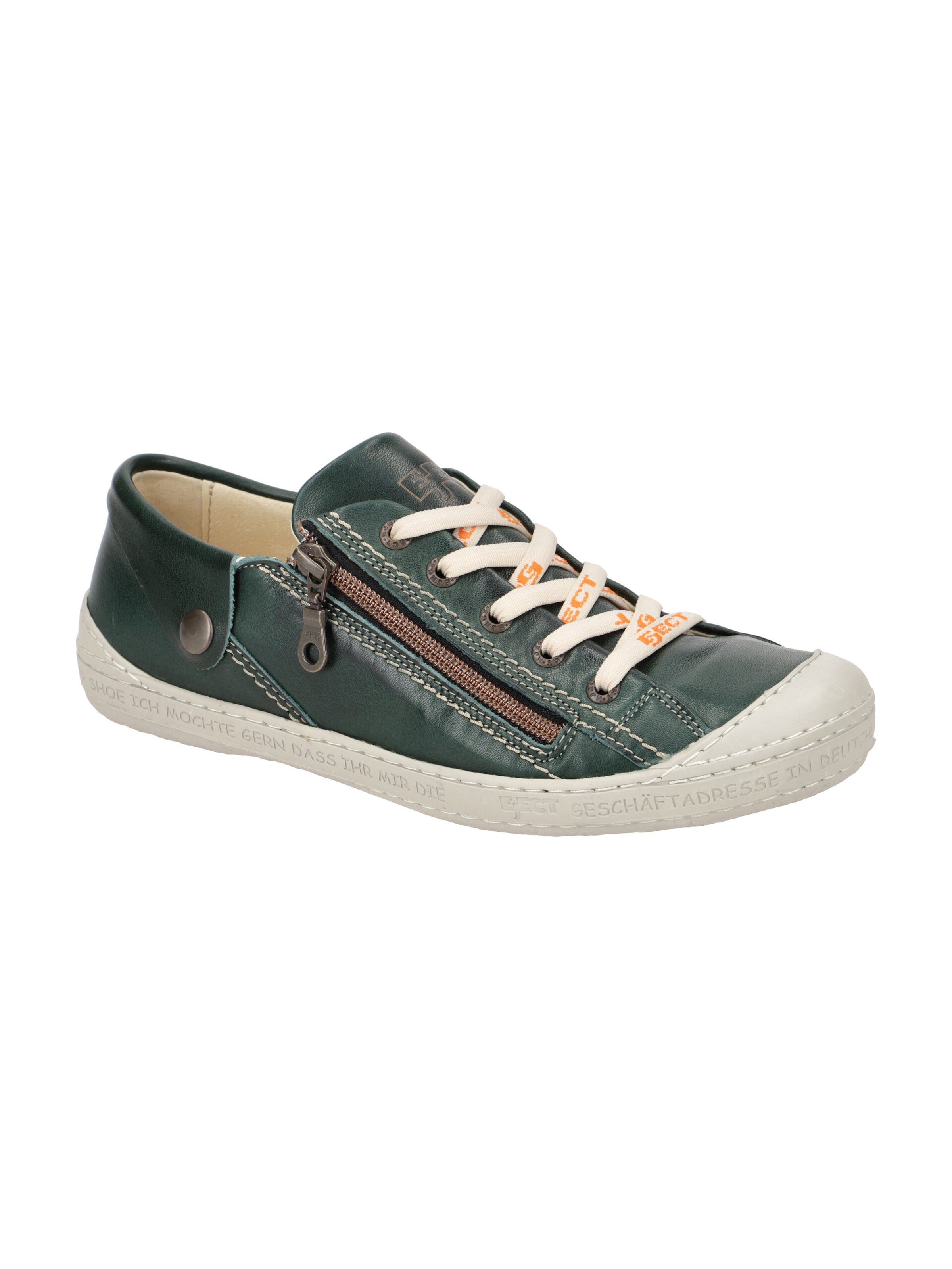 EJECT Lace-up shoe 'Dass' in Green: front