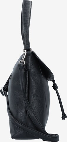 TOM TAILOR Schultertasche 'Malia' in Schwarz