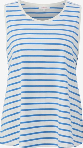 s.Oliver Top in Blauw: voorkant