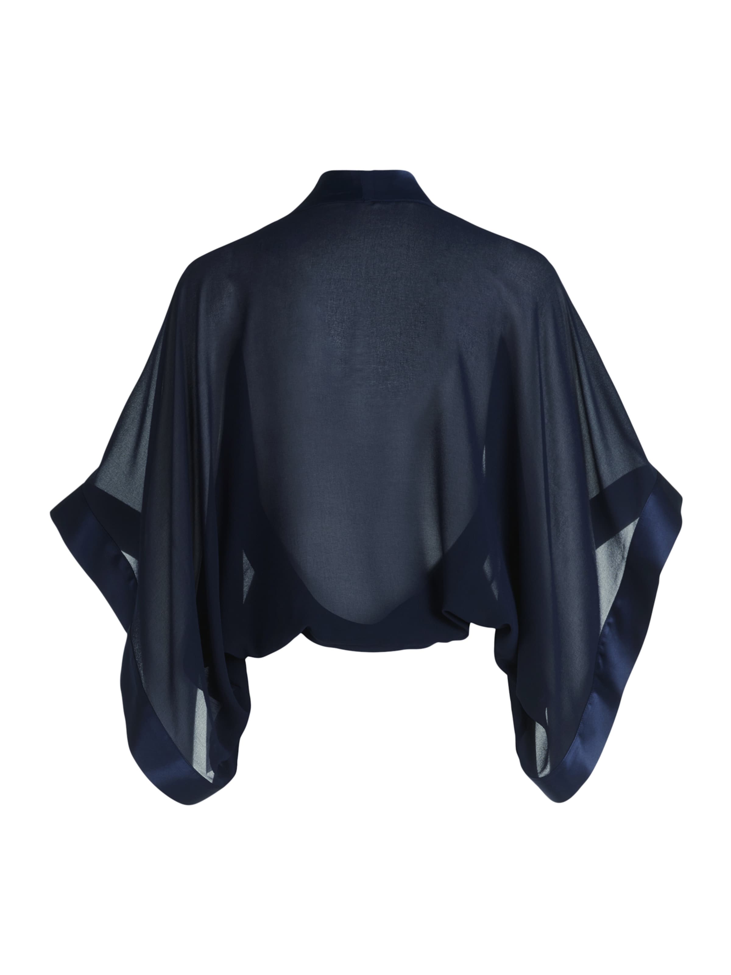 Vera Mont Chiffonstola mit 3/4 Arm in Blau