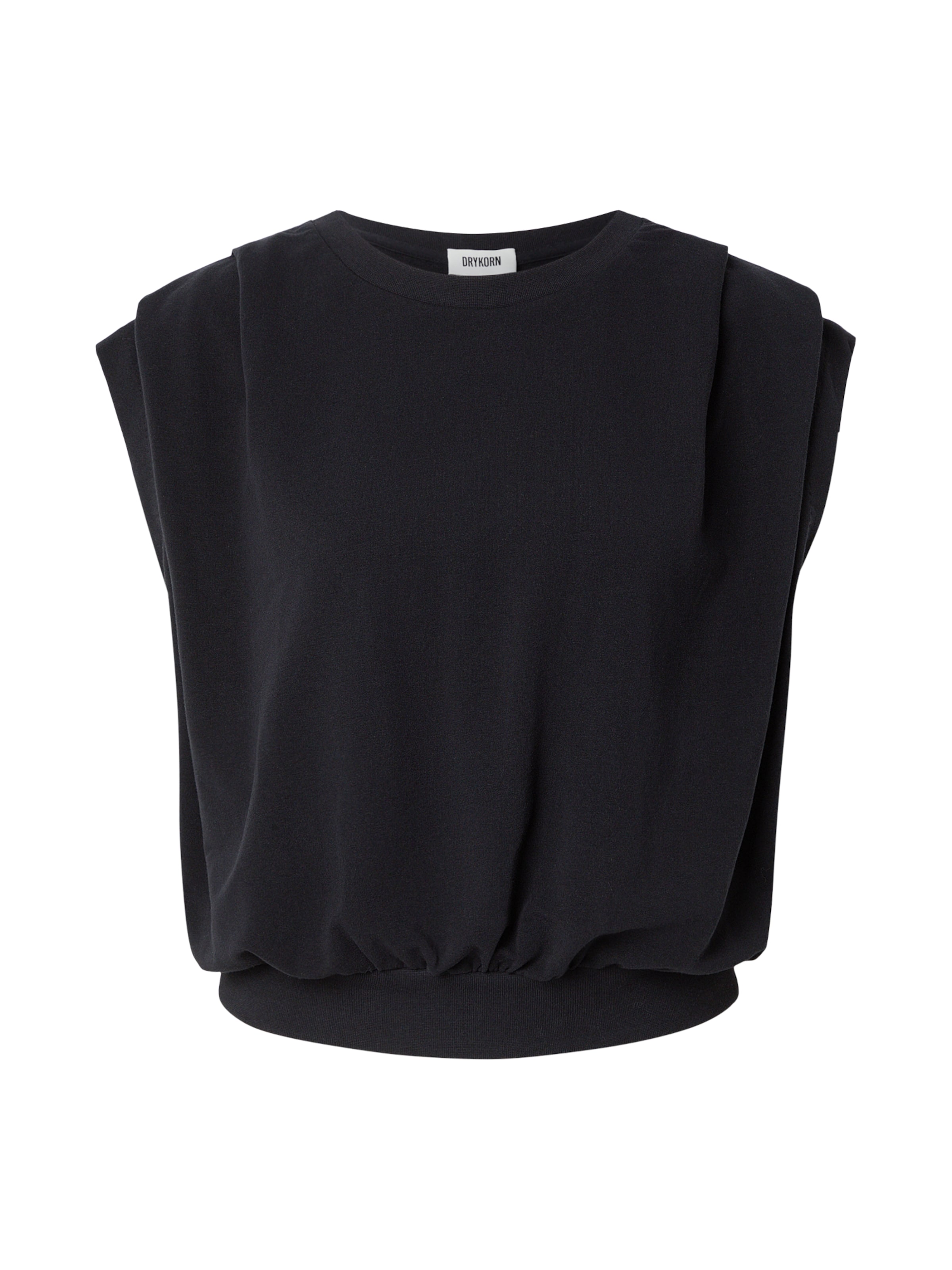 DRYKORN Top 'CALLUNA' in Black: front