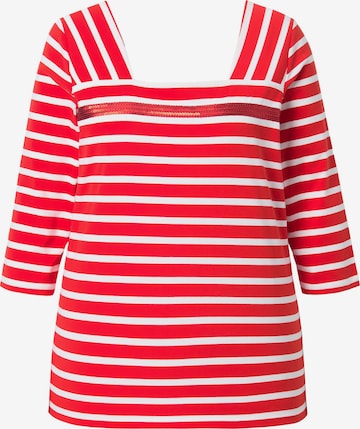Ulla Popken Shirt in Rot: Vorderseite