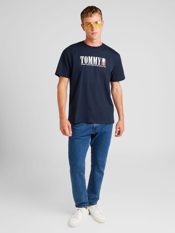 Tommy Jeans Tričko - Modrá