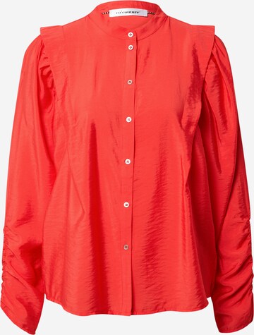 Camicia da donna 'Callum' di co'couture in rosso: frontale