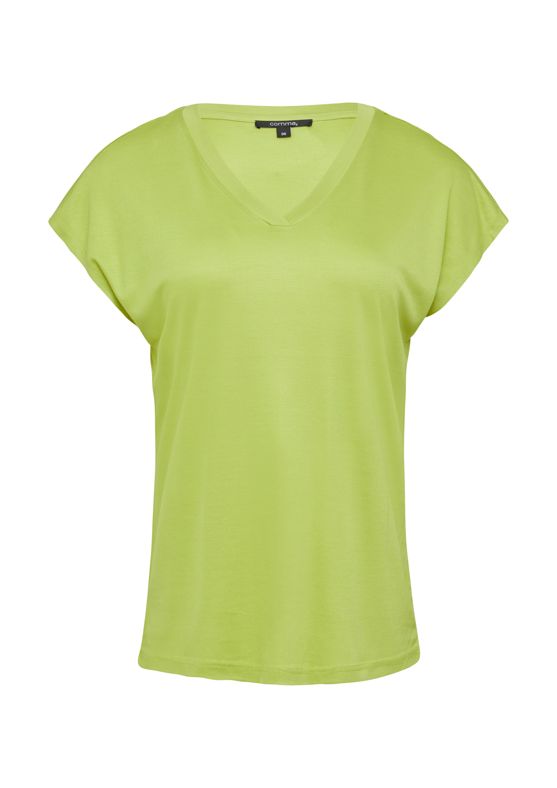 COMMA Tričko - Zelená: predná strana
