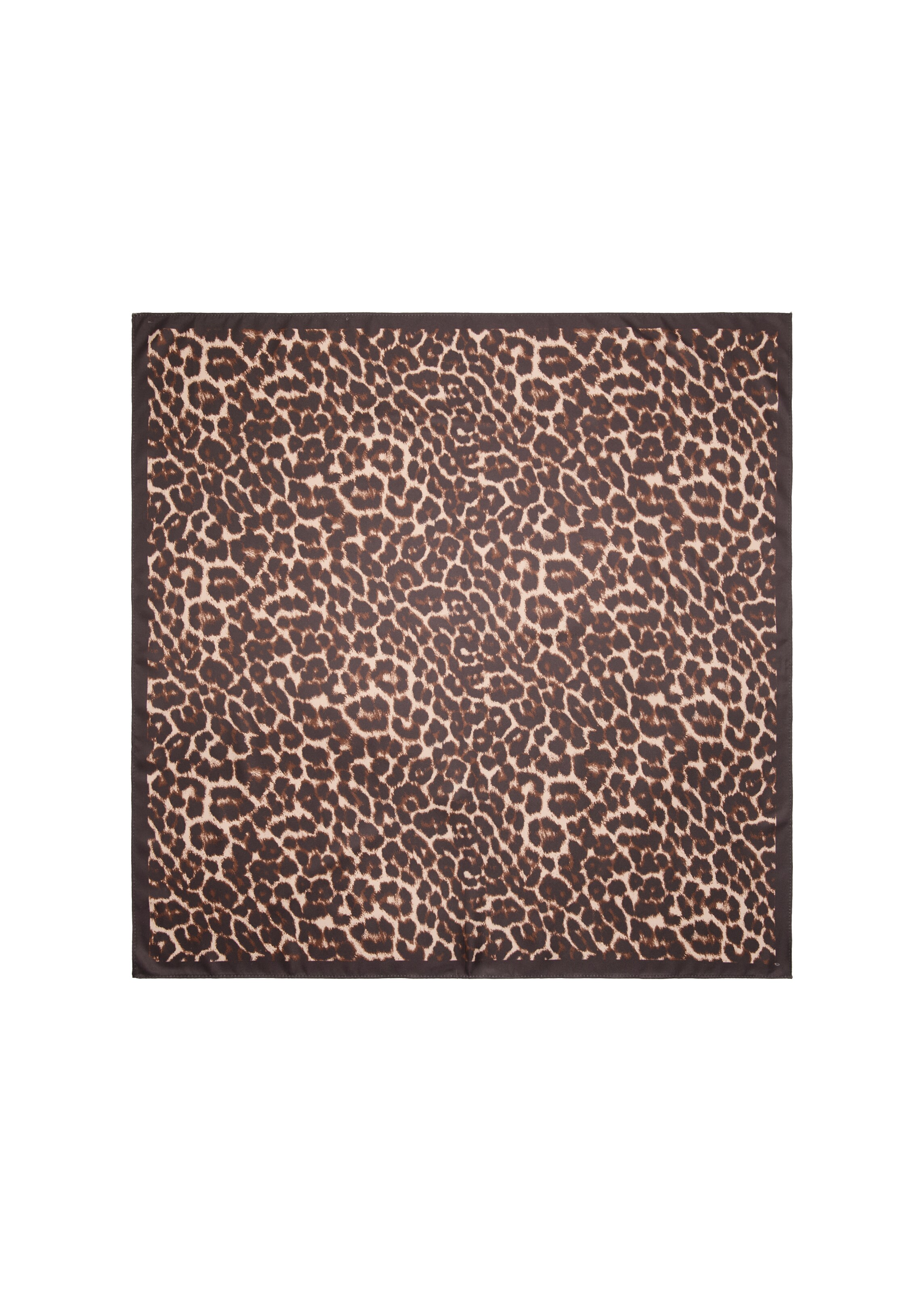 MANGO Scarf 'LIONEL' in One Size in Brown / Cappuccino / Black, Item view