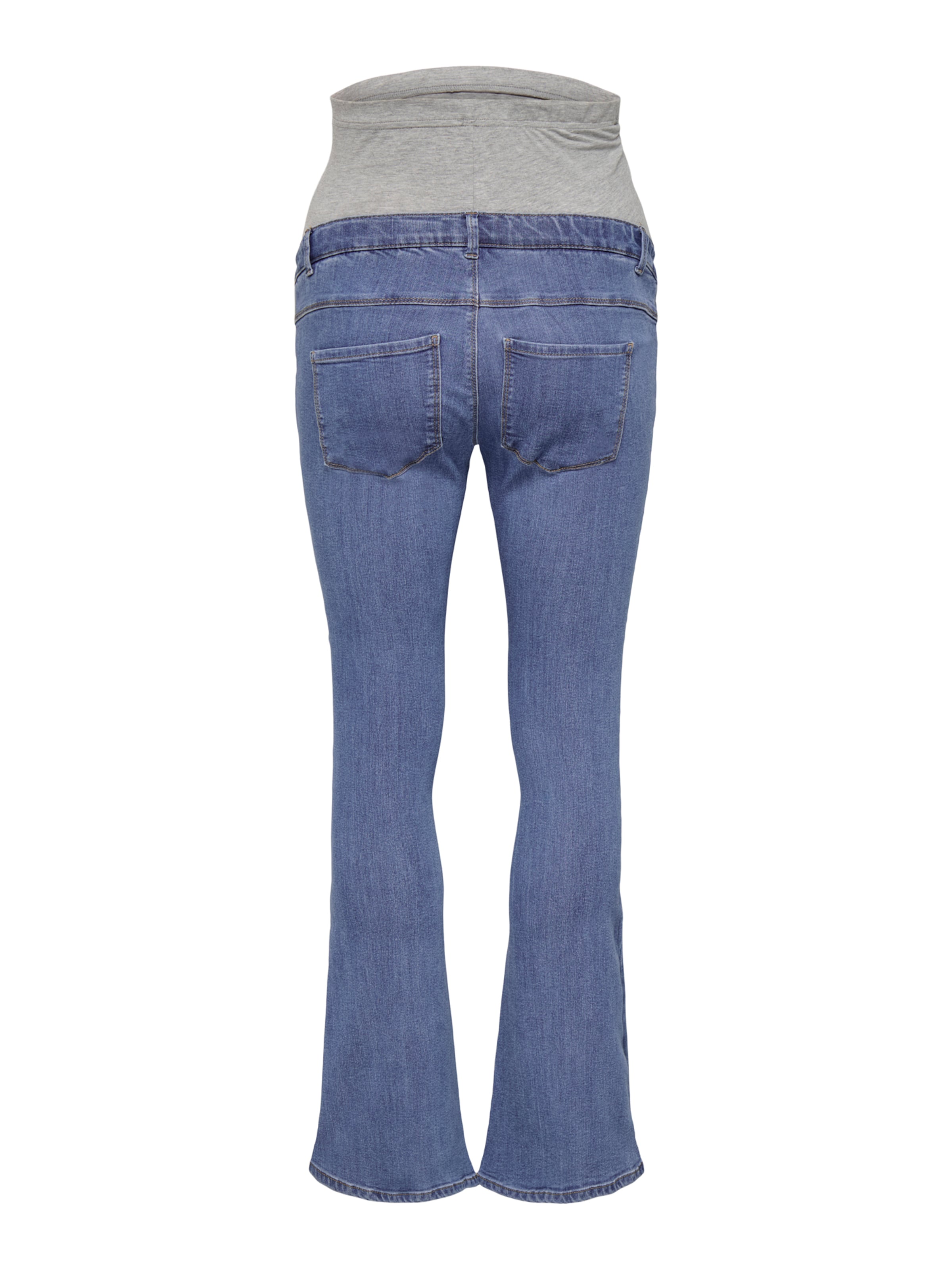 Only Maternity Flared Jeans 'OLMRAIN' in Blauw