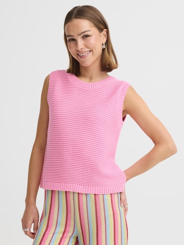 ICHI Sweater 'IHDOTTIES WA2' in Purple: front