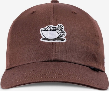 DJINNS Кепка 'Guy in Cup' в Коричневый: спереди