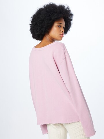 Liv Bergen Sweatshirt 'Dorie' in Pink