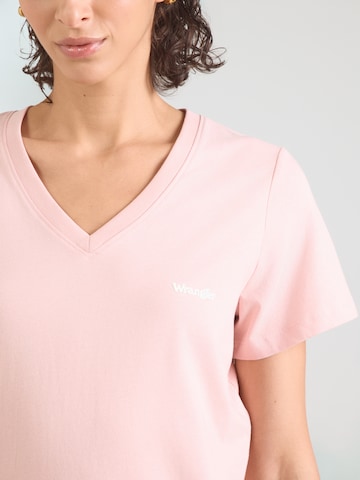 rožinė WRANGLER Marškinėliai