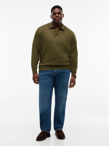 Tommy Hilfiger Big & Tall Свитер в Зеленый