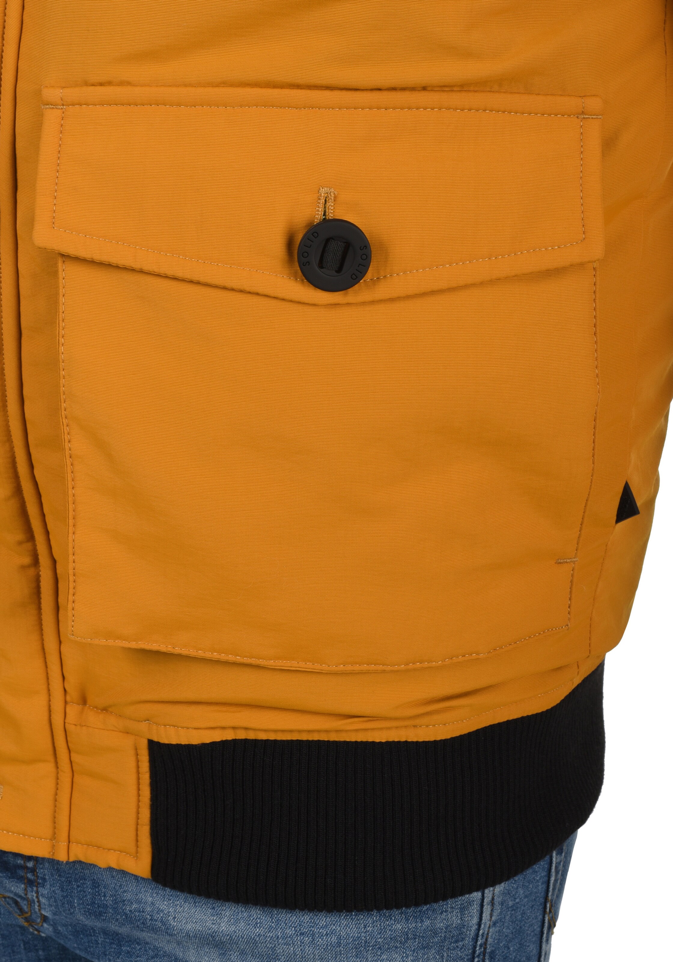 !Solid - Chaqueta de invierno 'Frio' en naranja