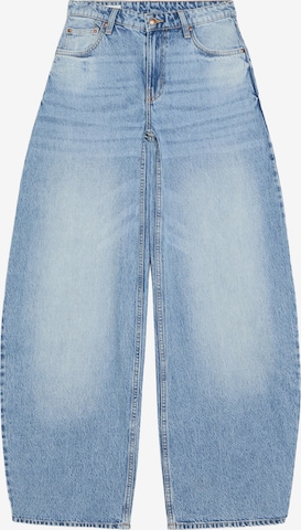 Jean Bershka en bleu : devant