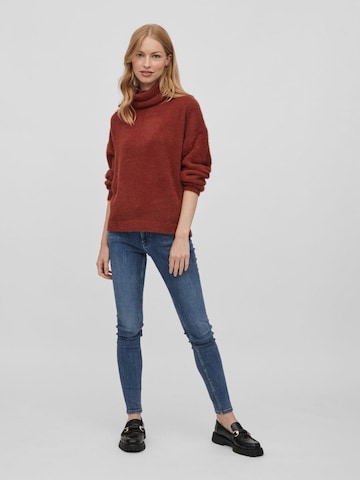 VILA Sweater 'Lajuli' in Red