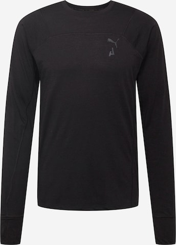 PUMA Funktionsshirt in Schwarz: predná strana