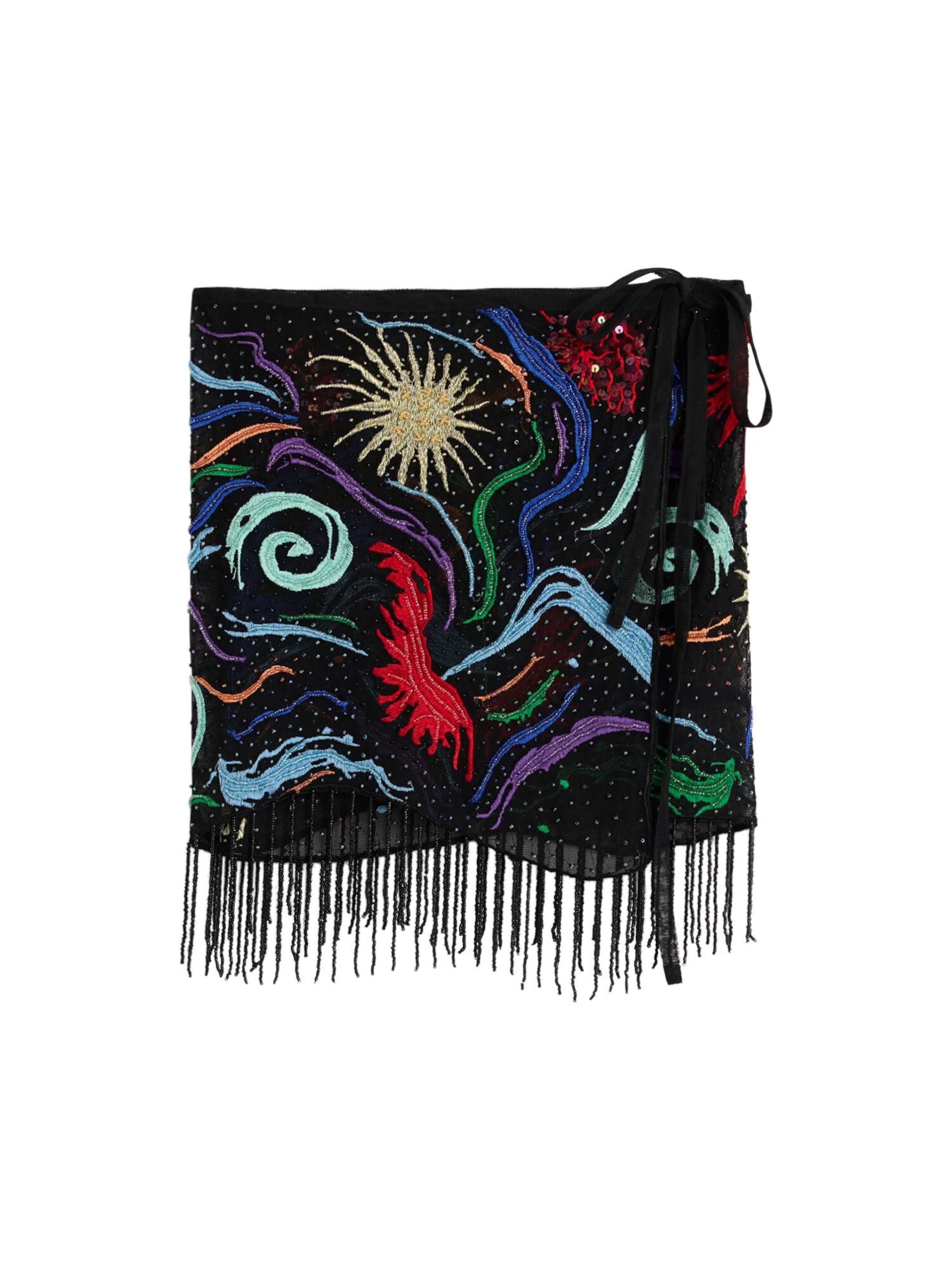 Desigual Strandhåndklæde i sort: forside