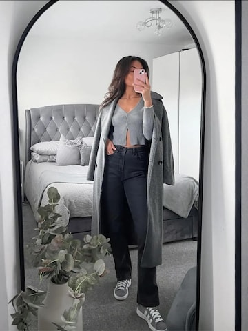 Hiccup Strickjacke 'Strickjacken' in Grau: Vorderseite