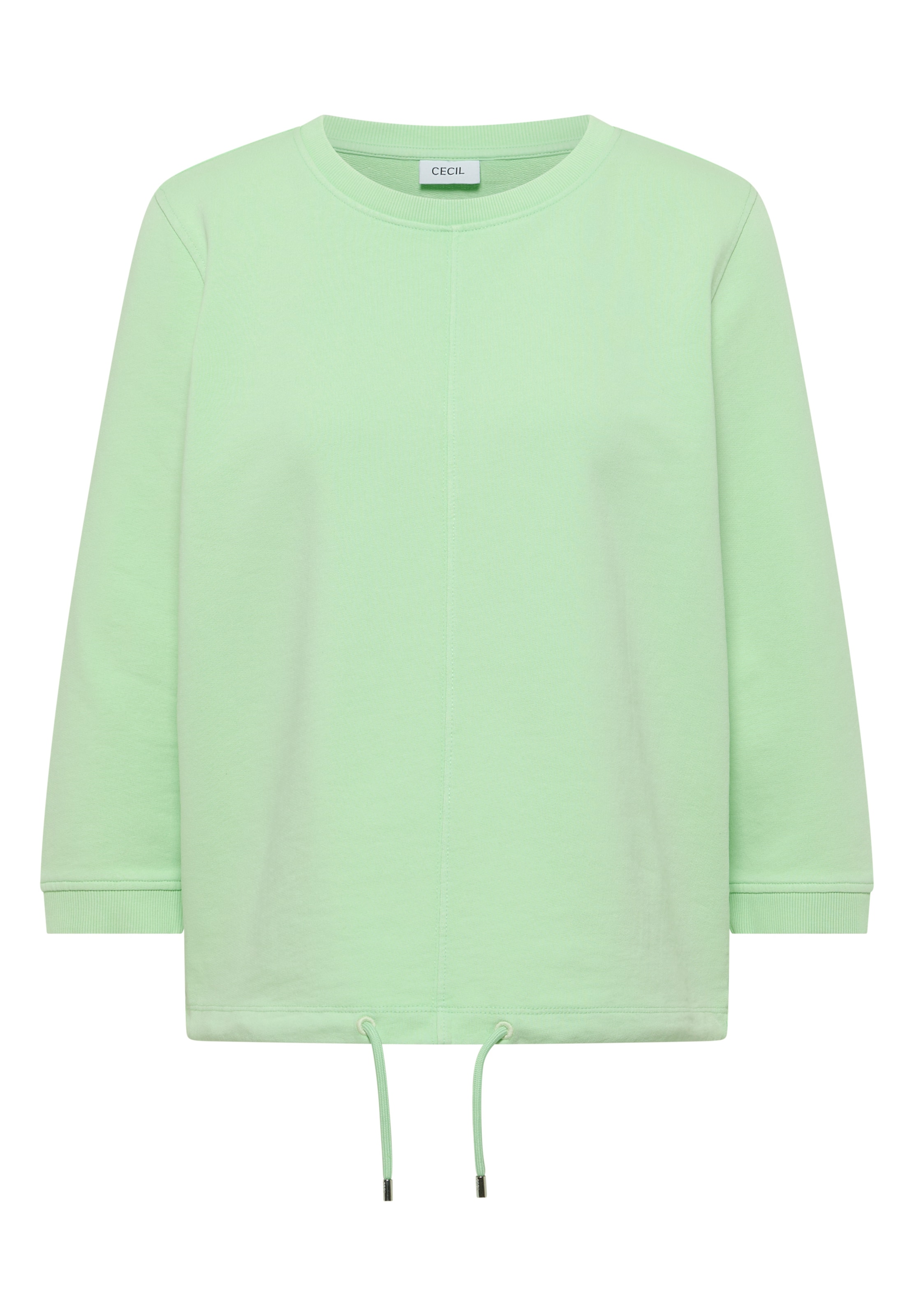 CECIL Sweatshirt in Green: front
