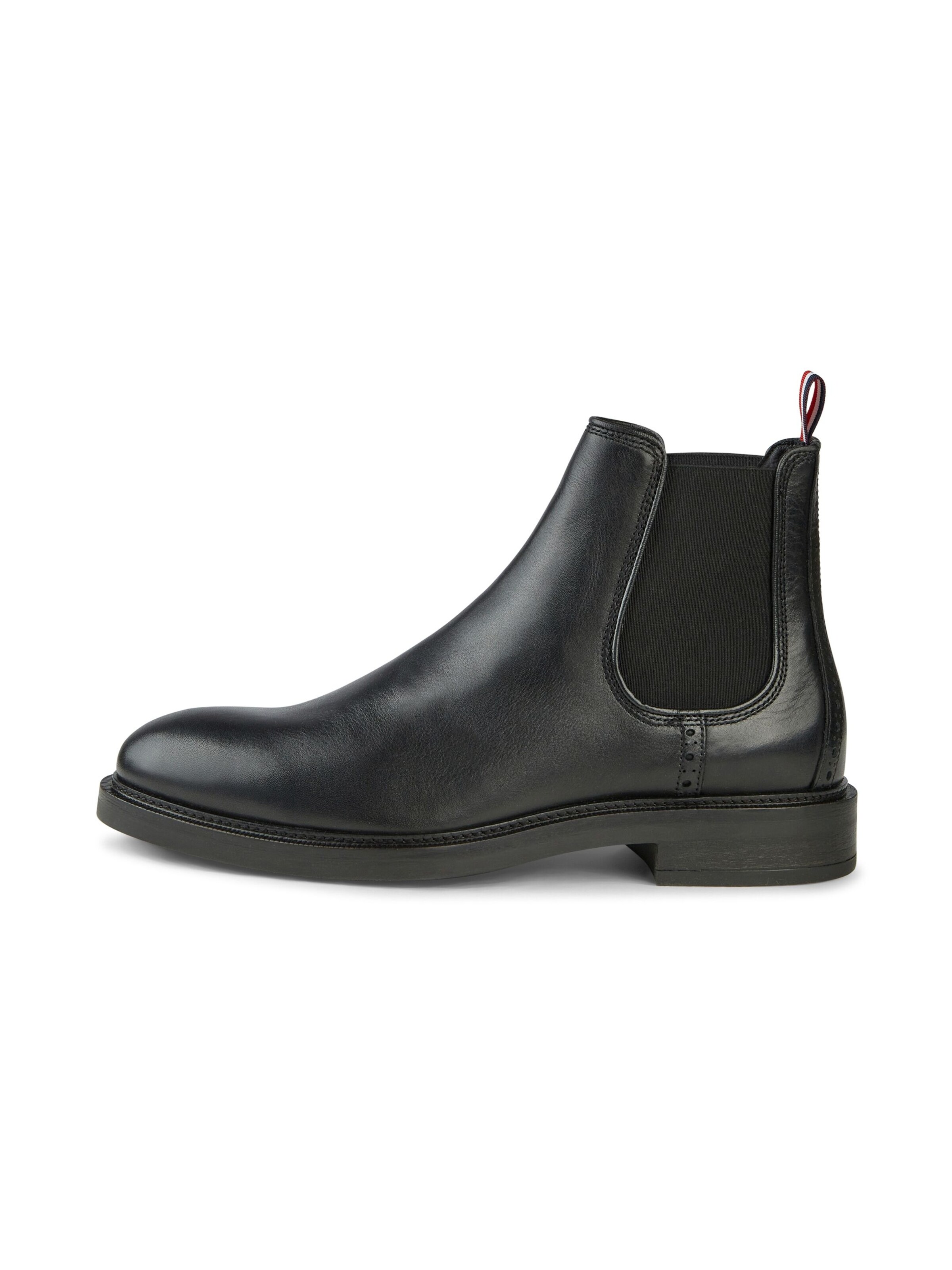 HECHTER PARIS Chelsea boots in Zwart: voorkant