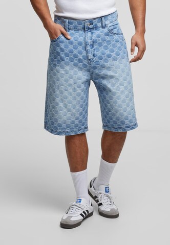Pequs - Loosefit Calças de ganga 'Aether' em azul