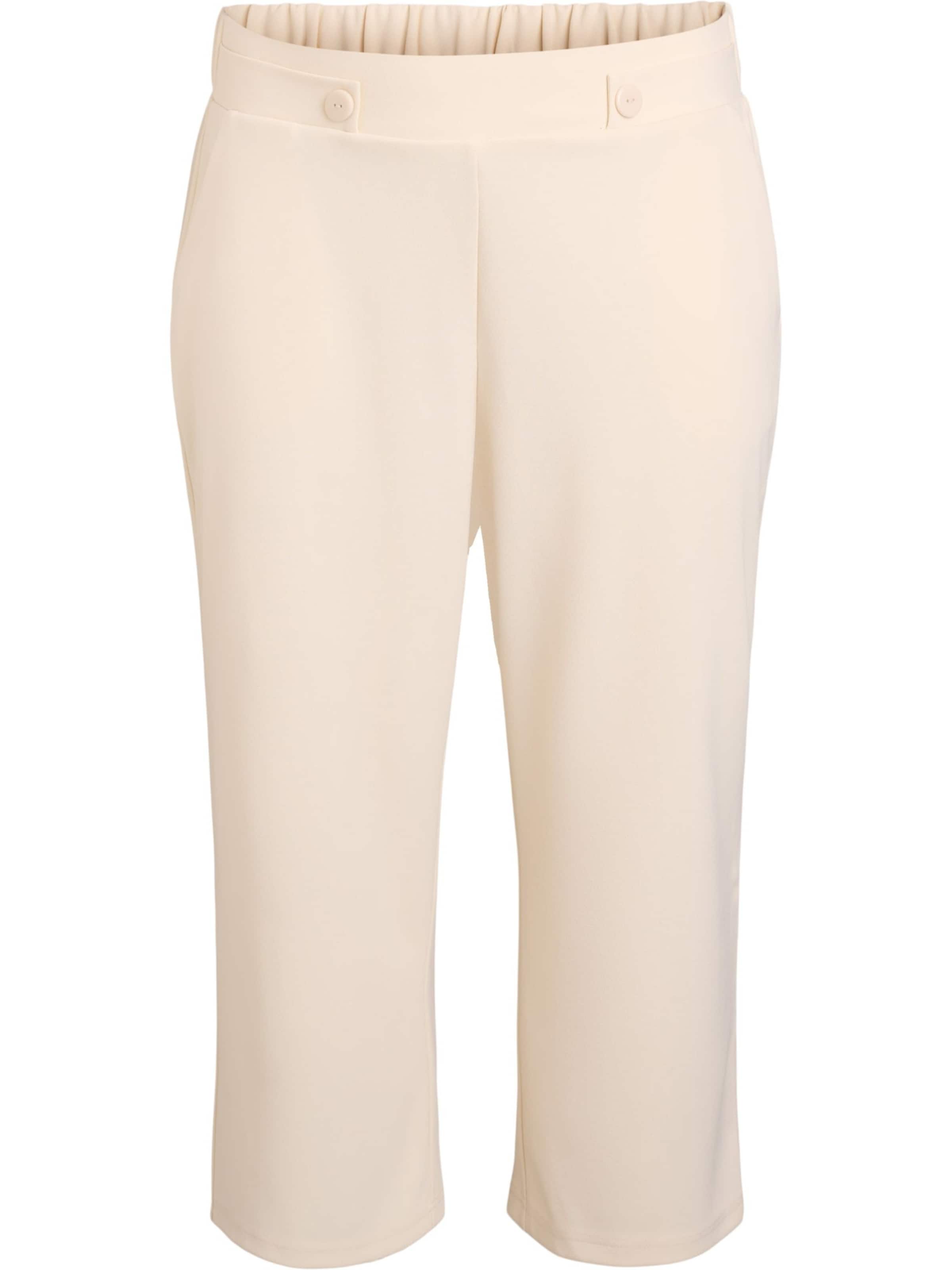 regular Pantaloni &#x27;CAELLIE&#x27; di Zizzi in beige: frontale