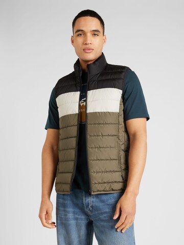 Only & Sons Vest 'BRODY', värv roheline: eest vaates