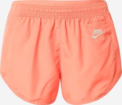 NIKE Спортен панталон в светлосиво / пастелно оранжево, Преглед на продукта
