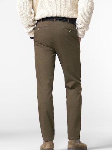 Regular Pantalon chino MEYER en marron