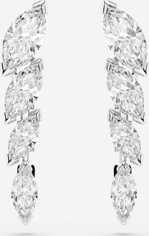 balta Swarovski Auskarai 'MESMERA': priekis