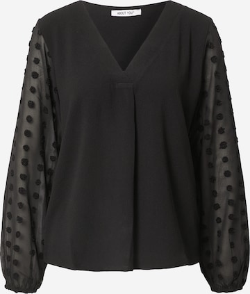 ABOUT YOU Blouse 'Ruby' in Zwart: voorkant