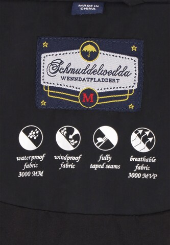 Veste fonctionnelle Schmuddelwedda en noir