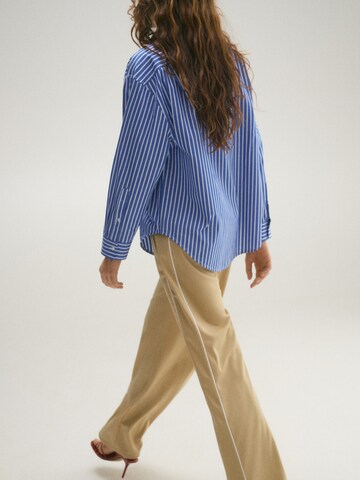 MANGO Blouse 'DOUBLE' in Blue