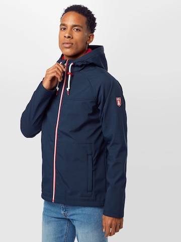 Derbe Between-Season Jacket 'Isleby' in Blue: front