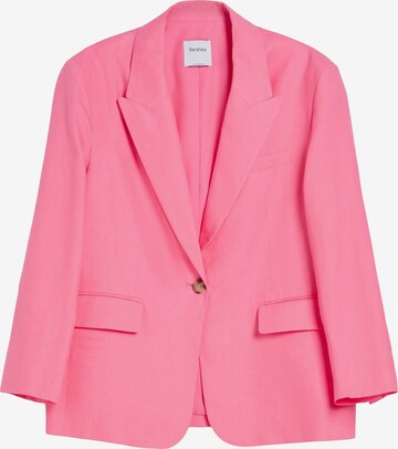 Blazer Bershka en rose : devant