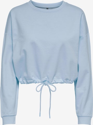 ONLY Sweatshirt in Blau: predná strana