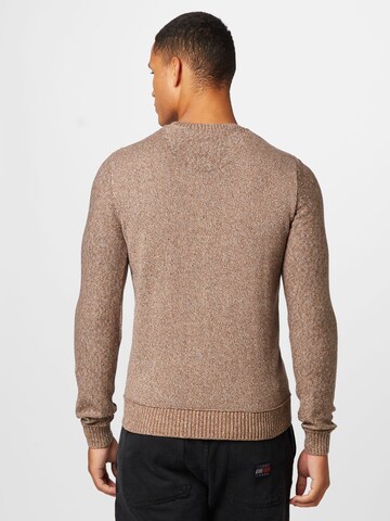 TOM TAILOR Sweater in Brown