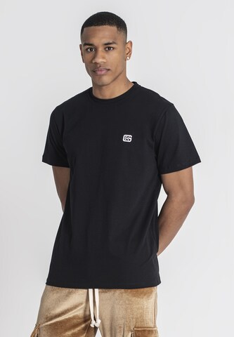 Gianni Kavanagh Shirt 'GK' in Black: front